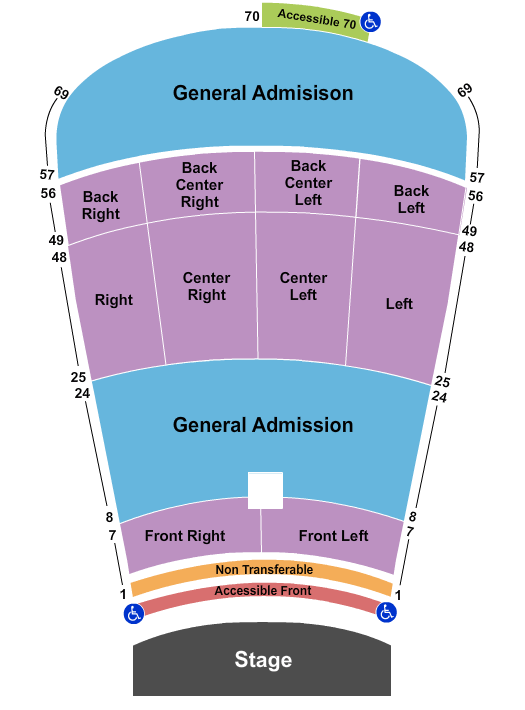 Red Rocks Amphitheatre Red Rocks Concerts Seating Chart